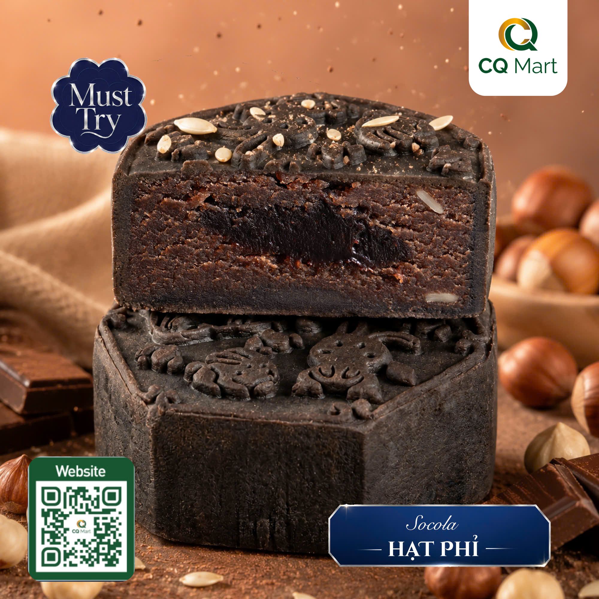 Bánh trung thu Taithong Socola Hạt Phỉ
