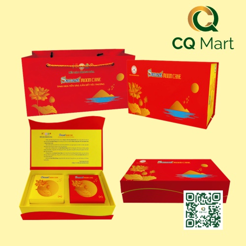 Bánh Trung Thu Yến Sào Khánh Hòa Combo 2 Bánh H2/200 1C1D