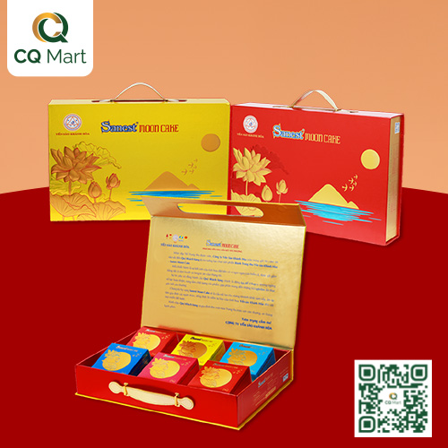 Bánh Trung Thu Yến Sào Khánh Hòa - Hộp H6/200 3C1M2D