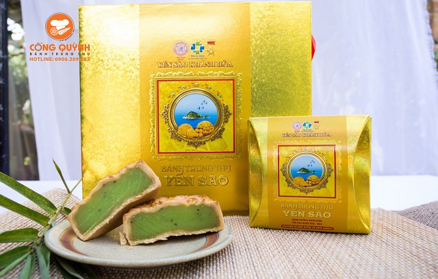 Bánh Trung Thu Yến Sào Khánh Hòa - Hộp 2 Trẻ Em