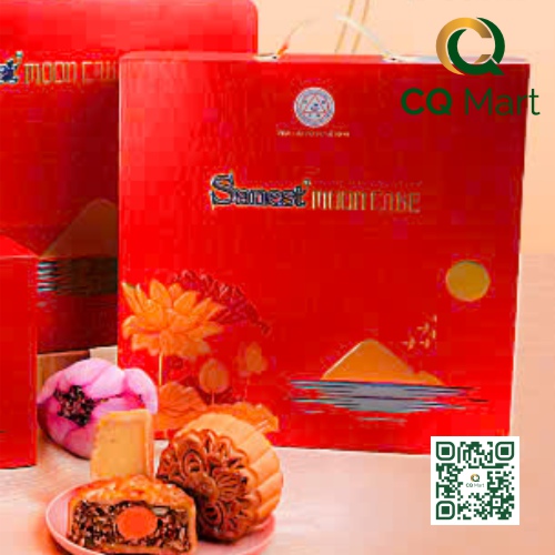Bánh Trung Thu Yến Sào Khánh Hòa Hộp 4 Bánh