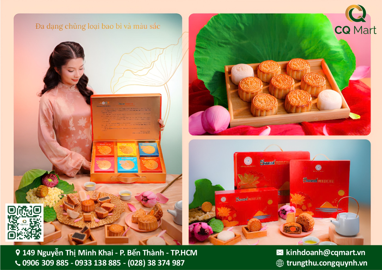 Bánh Trung Thu Yến Sào Khánh Hòa Hộp 6 Bánh