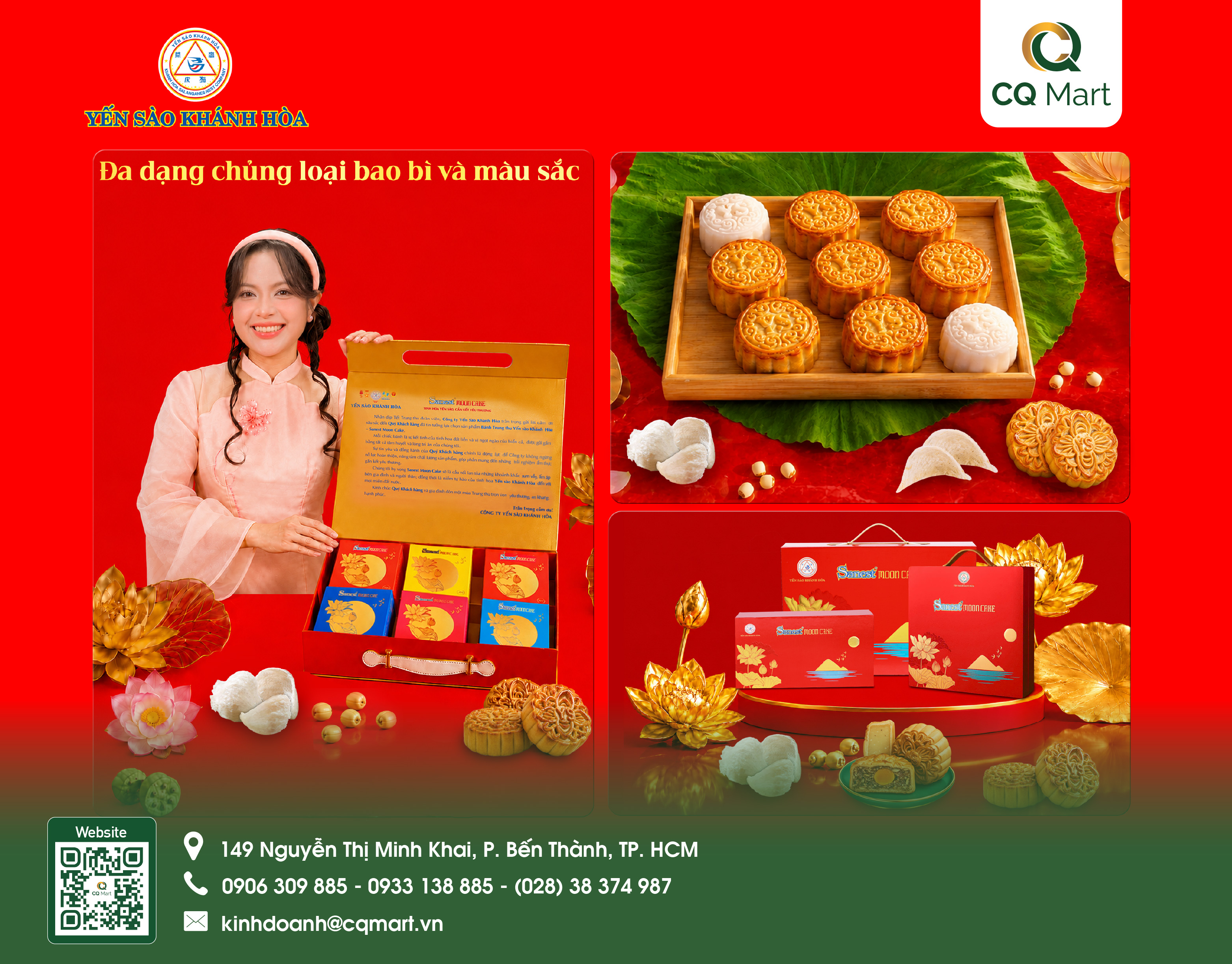 Bánh Trung Thu Yến Sào Khánh Hòa Hộp 6 Bánh