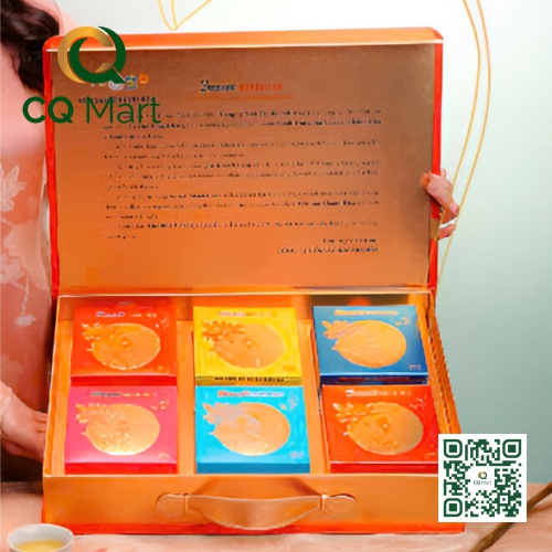 Bánh Trung Thu Yến Sào Khánh Hòa Hộp 6 Bánh