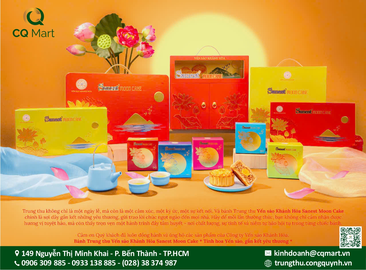 Bánh Trung Thu Yến Sào Khánh Hòa Hộp 6 Bánh