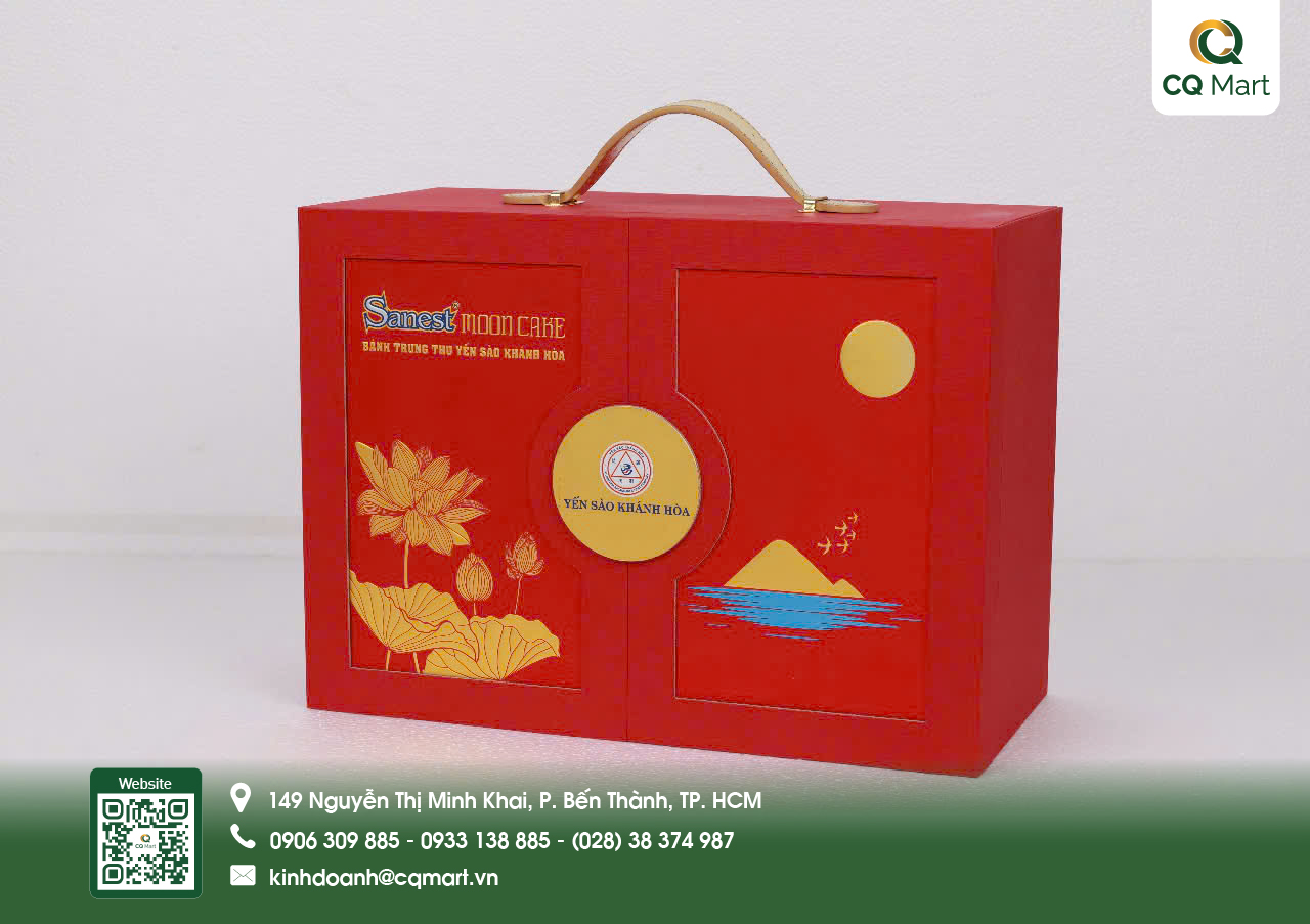 Bánh Trung Thu Yến Sào Khánh Hòa - Hộp H6/QT