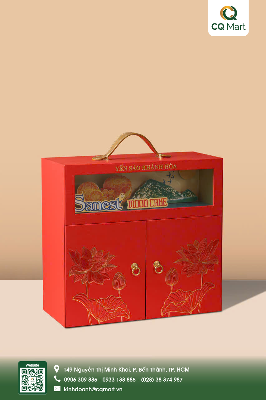Bánh Trung Thu Yến sào Khánh Hoà - Hộp H9/QT