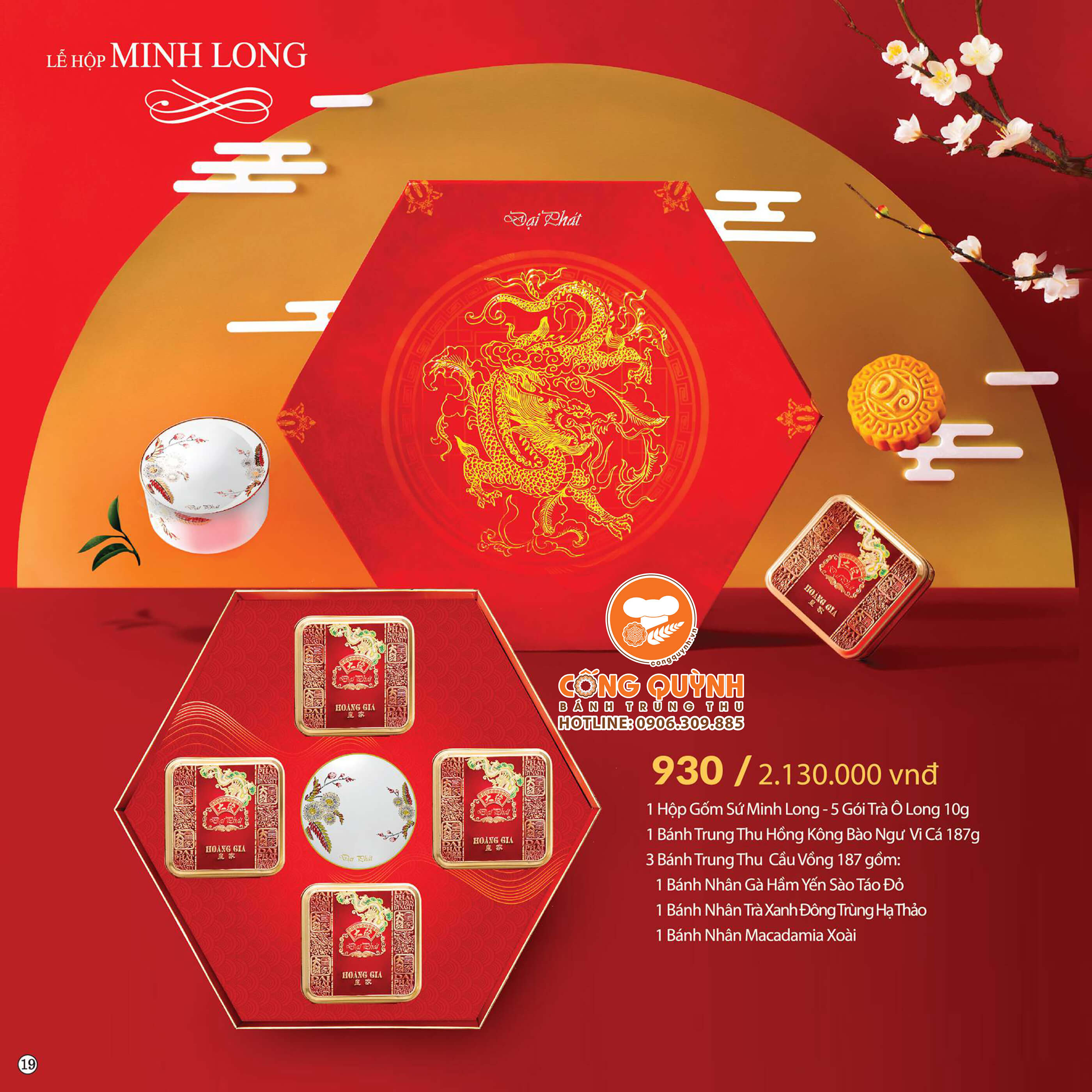 Bánh Trung Thu Đại Phát - Lễ Hộp Minh Long